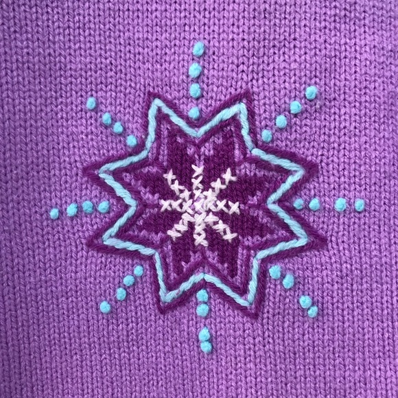 Carter’s Purple Striped Kids Sweater - Picture 2 of 6